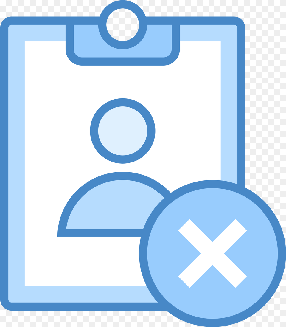 There Is A Rectangle With A Persons Outline On It Not Verified Icon, Text Free Png Download