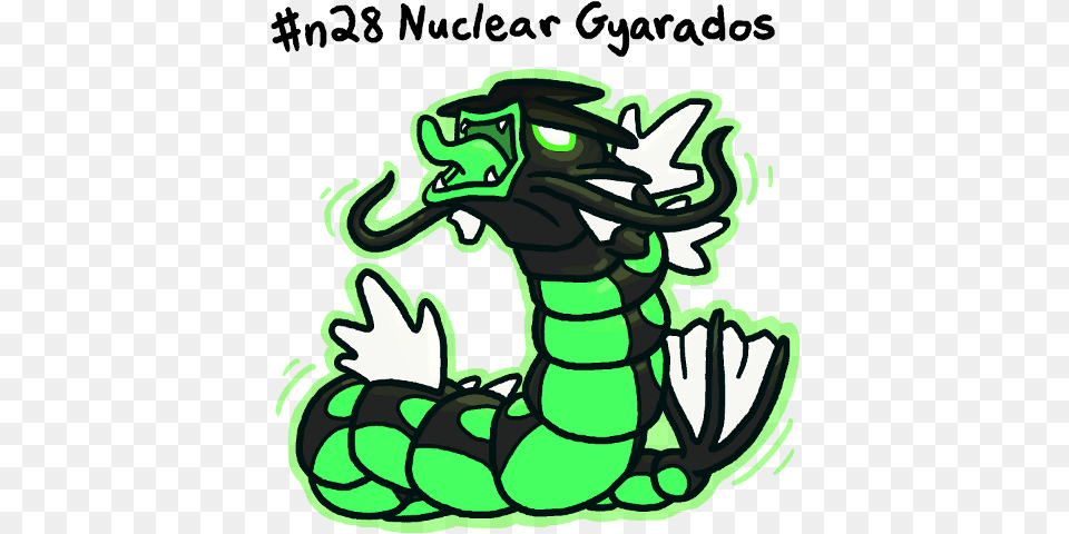 There Is No Pose From Which Gyarados Is Easy To Draw Pokemon Gyarados Nuclear, Dragon Png
