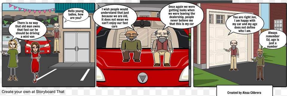 There Is No Way That Old Man Owns That Fast Car He Cartoon, Book, Comics, Publication, Person Free Transparent Png