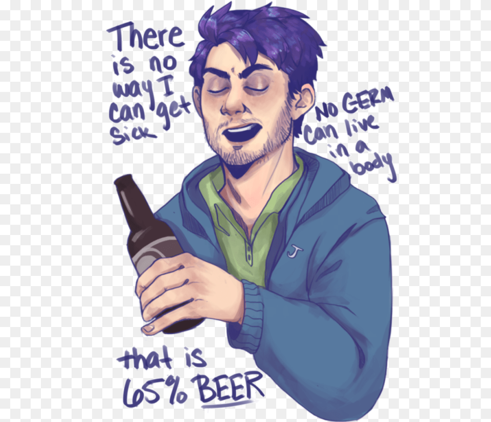 There Is No Wayt Can Get Siak No Gern Can Live In A Shane Stardew Valley Fanart, Adult, Publication, Book, Person Free Png Download