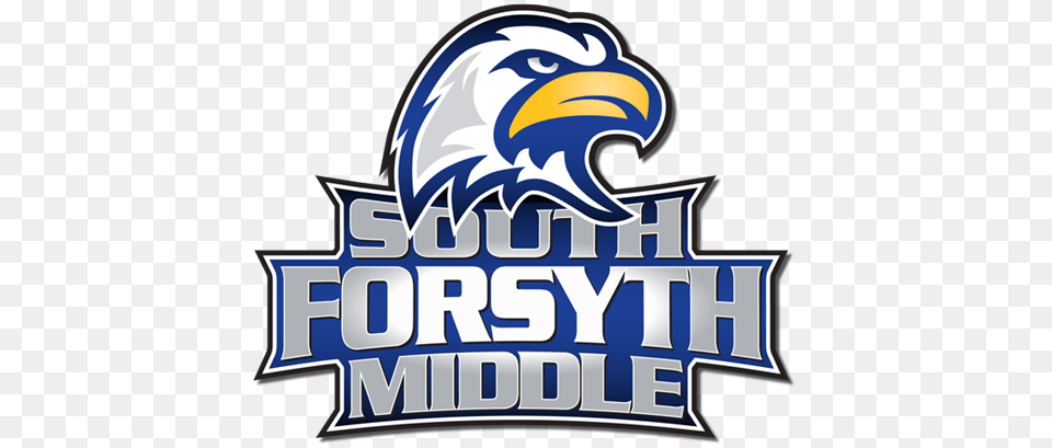 There Is Nothing More Majestic Than An Eagle In Flight South Forsyth Middle School Eagle, Animal, Bird, Logo Png