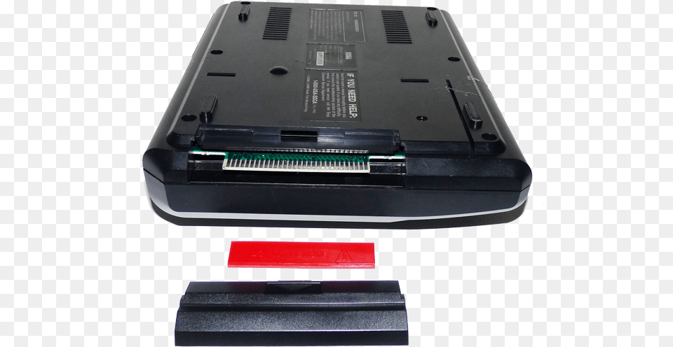 There May Be A Red Cover Over The Expansion Port Blade Sega, Computer Hardware, Electronics, Hardware, Adapter Free Png Download