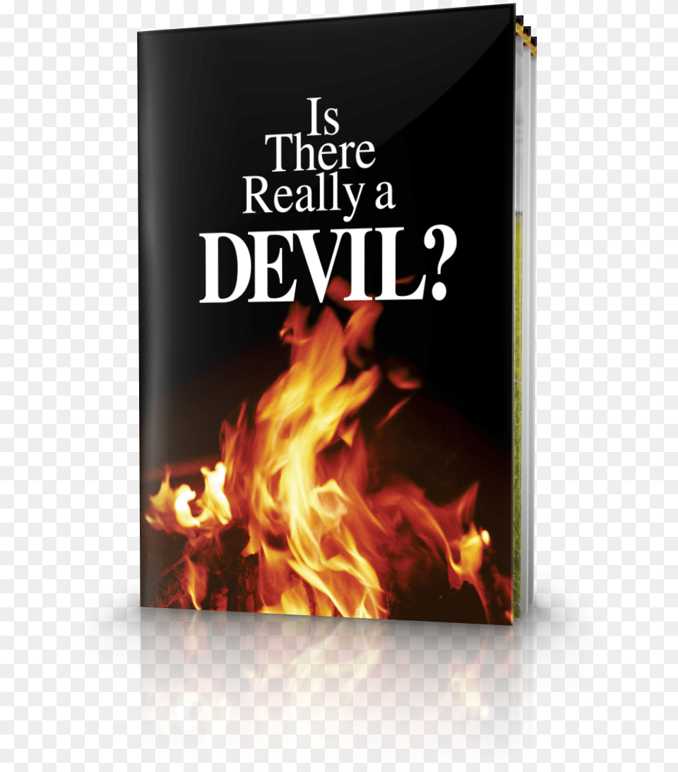 There Really A Devil, Book, Fire, Flame, Publication Free Png Download