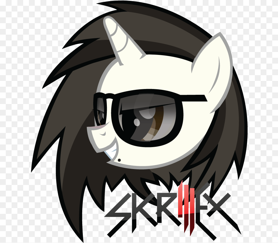 There S Even A Skrillex Unicorn Mlp Characters White Background, Accessories, Goggles, Glasses, Photography Free Png