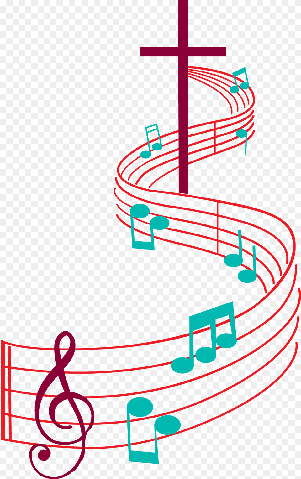 There S This Common Theme With God He Doesn T Always Cross With Music Notes, Cad Diagram, Diagram, Symbol Free Png