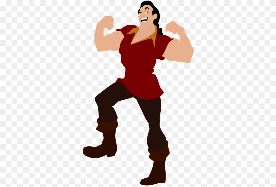 There Was No Gaston To Slay The Beast In The Original Beauty And The Beast Gaston Transparent, Adult, Person, Female, Woman Png Image