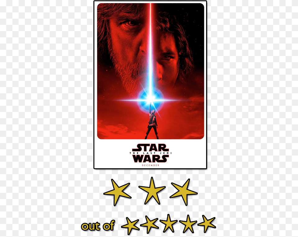 There Were Some Very Cool Elements Of The Visual Nature Last Jedi Poster Swco, Adult, Advertisement, Female, Person Free Png