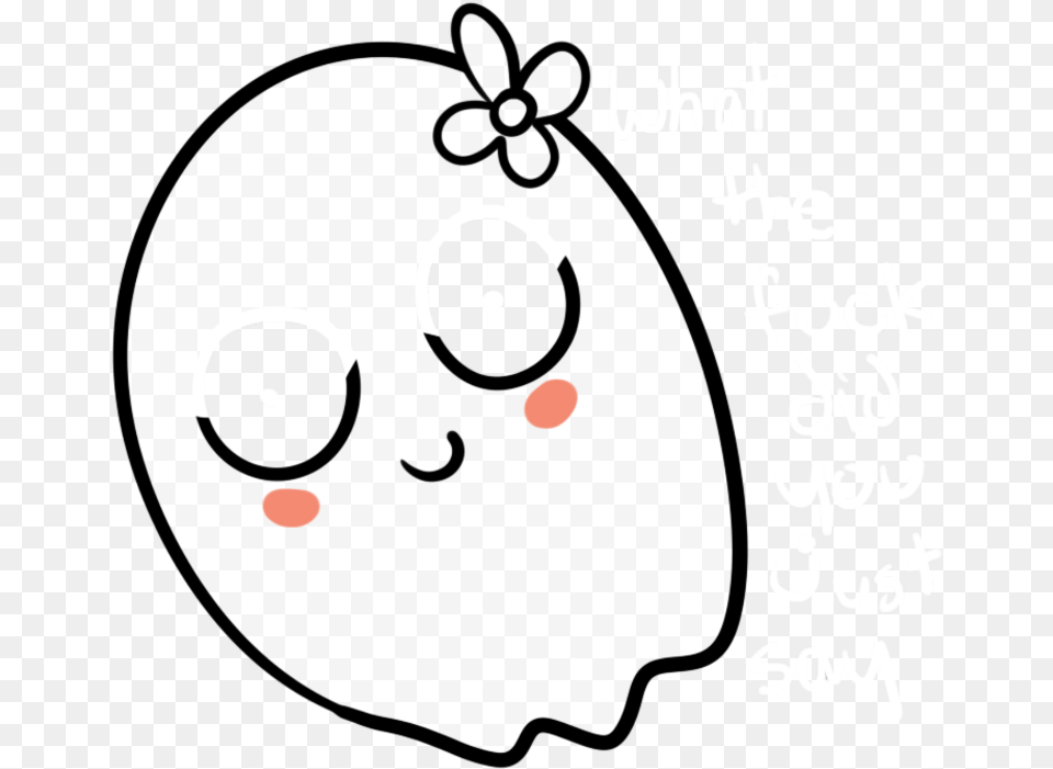 Theres A Nice Surprise In This One Cute Ghost, Text Png