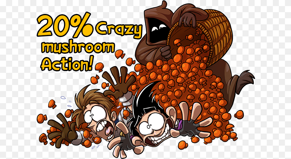 Theres An Experience Event And A 20 Mushroom Sale Shakes Amp Fidget Grzybki, Book, Comics, Publication Free Png Download