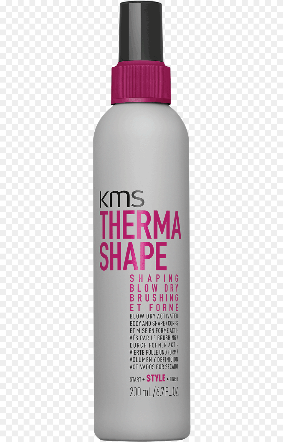 Thermashape Shaping Blow Dry Kms, Bottle, Cosmetics, Shaker Png