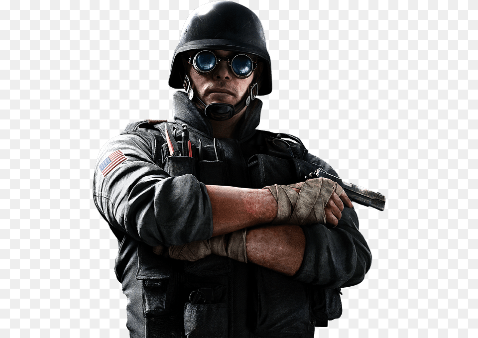 Thermite Rainbow Six Siege, Weapon, Firearm, Person, Man Png Image