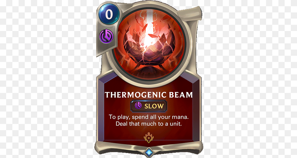 Thermogenic Beam Legends Of Runeterra Card Lee Sin Dragon Rage, Advertisement, Poster Png