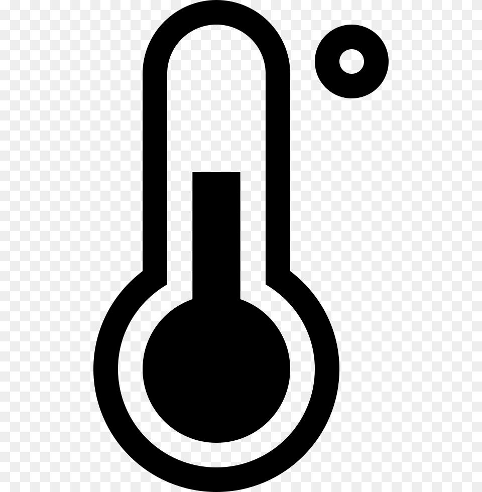 Thermometer Cool Heat Icon Black, Stencil, Ammunition, Grenade, Weapon Png