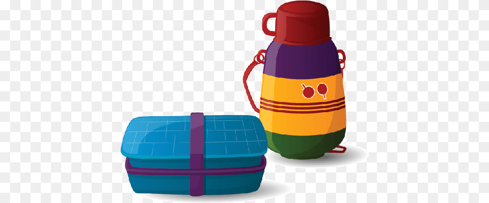 Thermos Bottle Clipart Lunchbox And Water Bottle Clipart, Cup, Disposable Cup Free Png