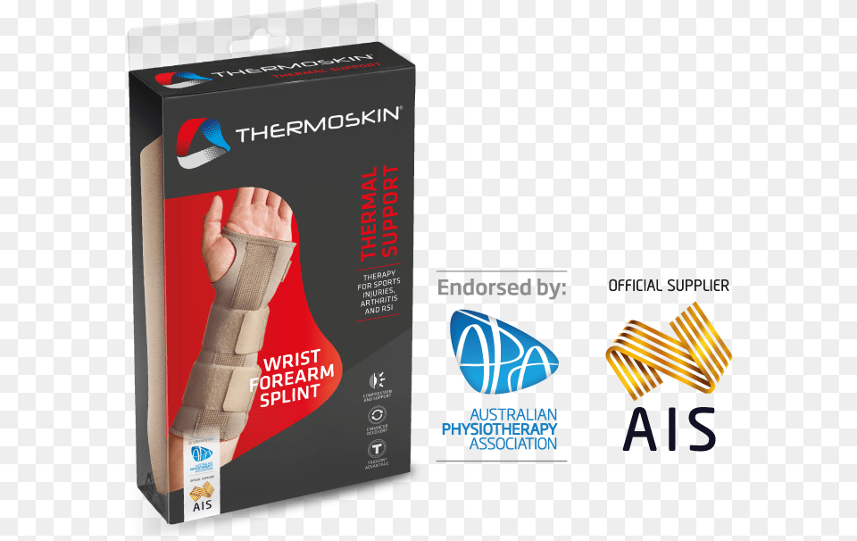 Thermoskin Thermal Wrist Forearm Splint Thermoskin Sport Ankle Adjustable, Brace, Person, Baby Free Transparent Png