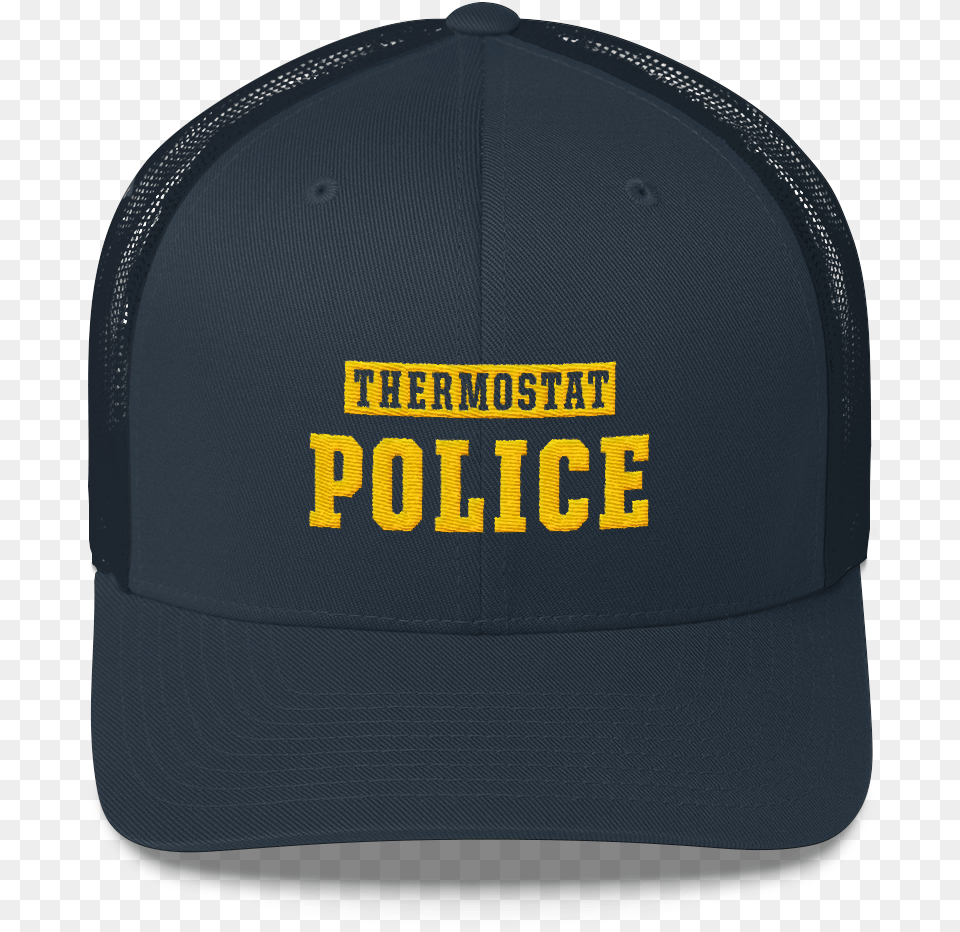 Thermostat Police Trucker Cap Trucker Hat, Baseball Cap, Clothing Png