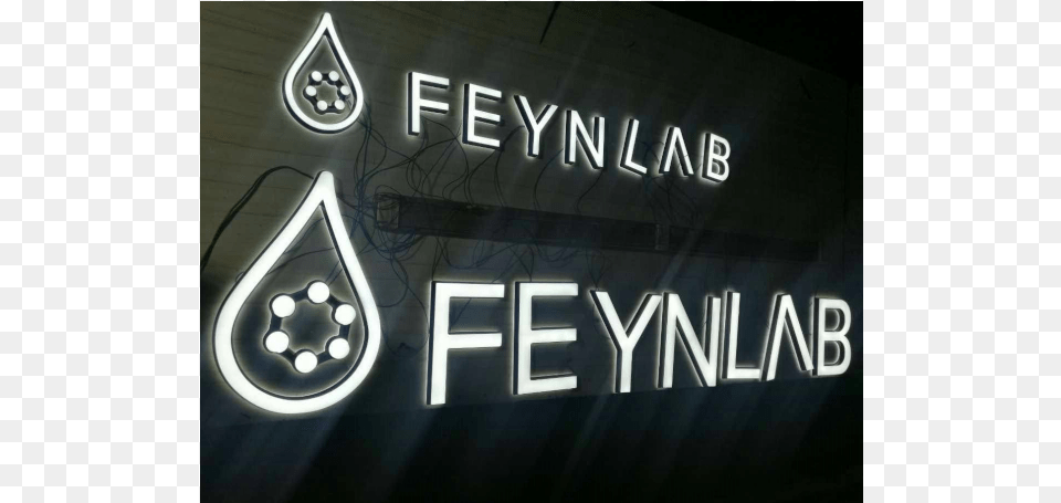These 4ft Quality Feynlab Led Logo Graphic Signs Are Sign, Symbol, Computer Hardware, Electronics, Hardware Free Png Download