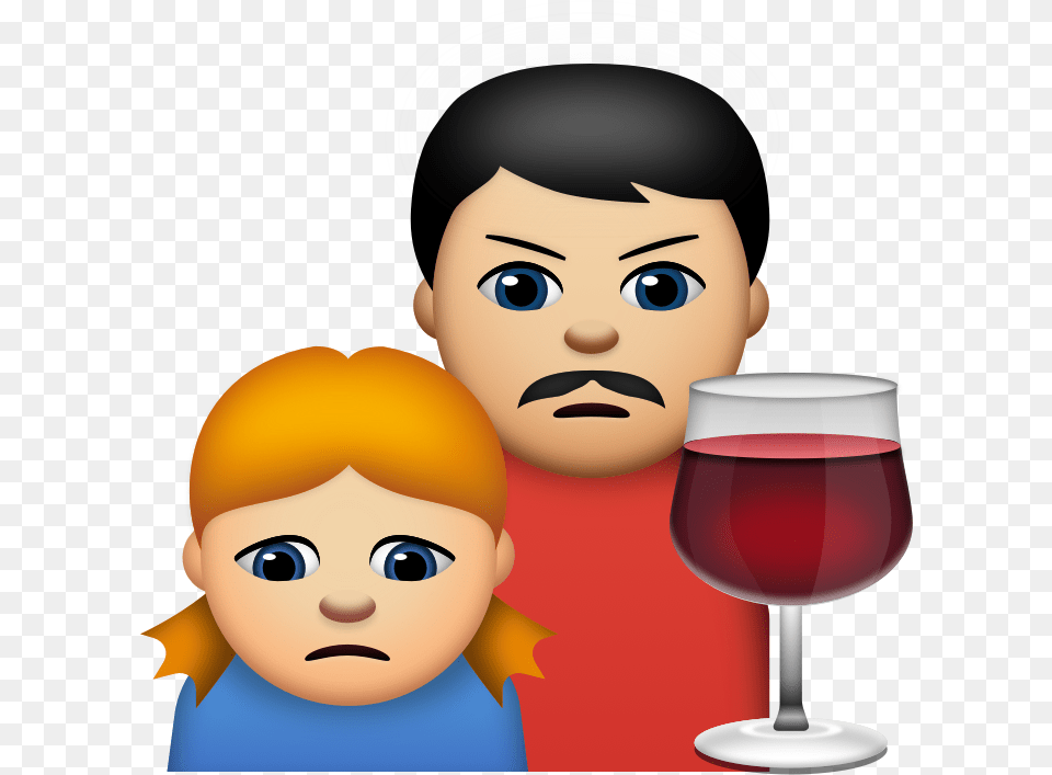 These Abused Emojis Abused Emojis, Glass, Alcohol, Beverage, Liquor Free Png Download