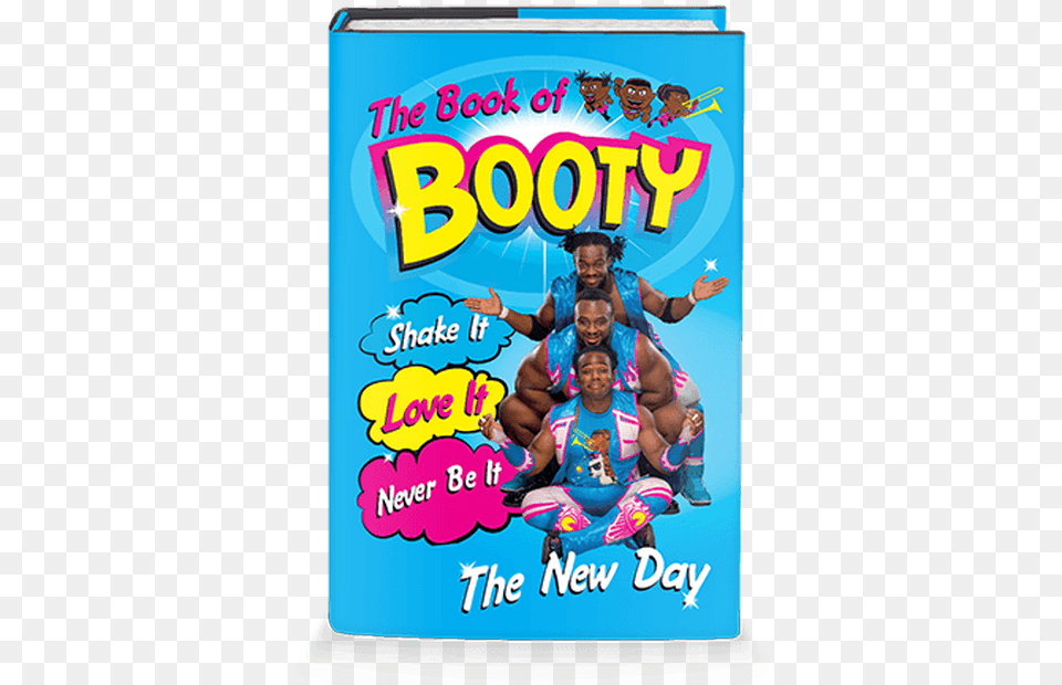 These Are Pretty Damn Cool Book Of Booty New Day, Advertisement, Poster, Baby, Person Png Image