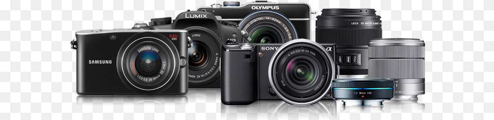 These Cameras Dispense With The Pentaprism And Mirror Sony A Nex 5k Digital Camera Mirrorless, Electronics, Digital Camera Free Png