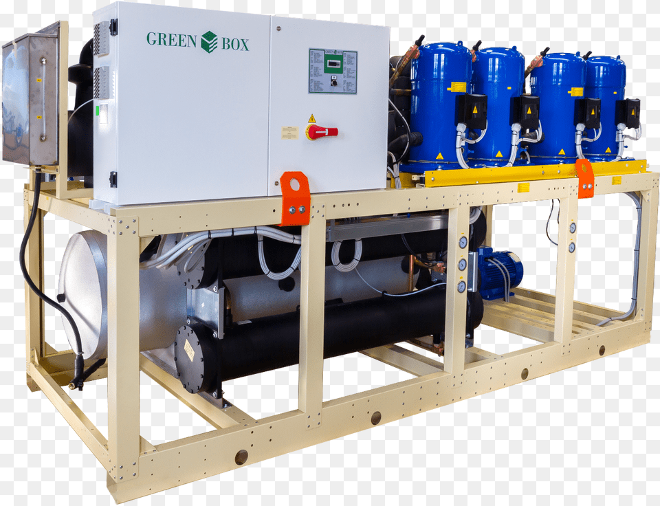 These Chillers Are Modular Water Cooled Chillers For, Machine, Adult, Female, Person Png Image