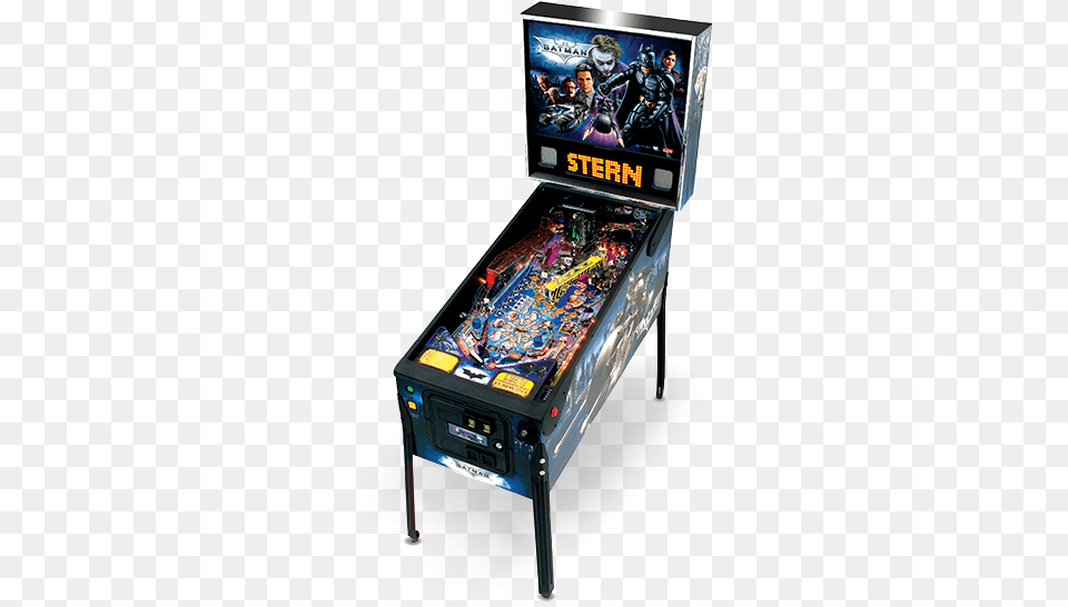 These Games Will Not Operate In Countries With 50 Cycle Stern Batman The Dark Knight Pinball Machine, Arcade Game Machine, Game, Adult, Female Free Png