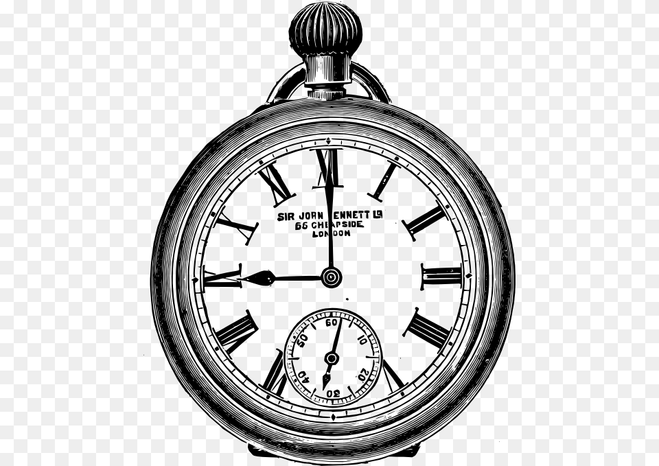 These Next Two Are Kind Of Interesting Because The Old Time Clock Drawing, Gray Free Png Download