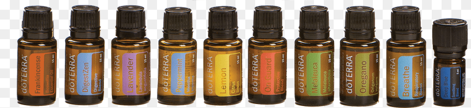 These Oils All Feature In Doterra S Incredible Home Home Essential Doterra Kit, Bottle, Cosmetics, Perfume Free Png Download
