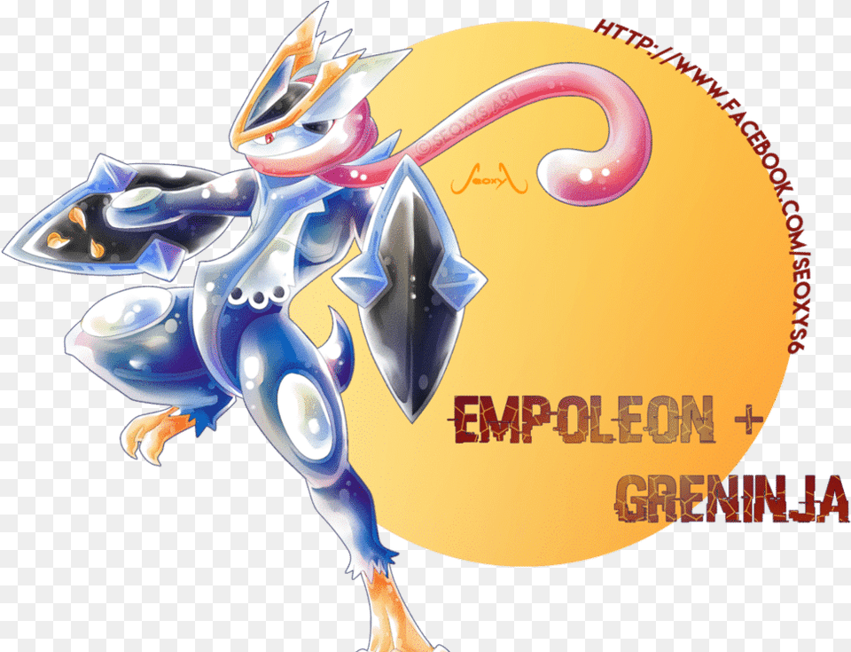 These Pokmon Fusions May Mean Professor Oak Has Lost Pokemon Fusion Art Empoleon, Dragon, Adult, Female, Person Free Transparent Png