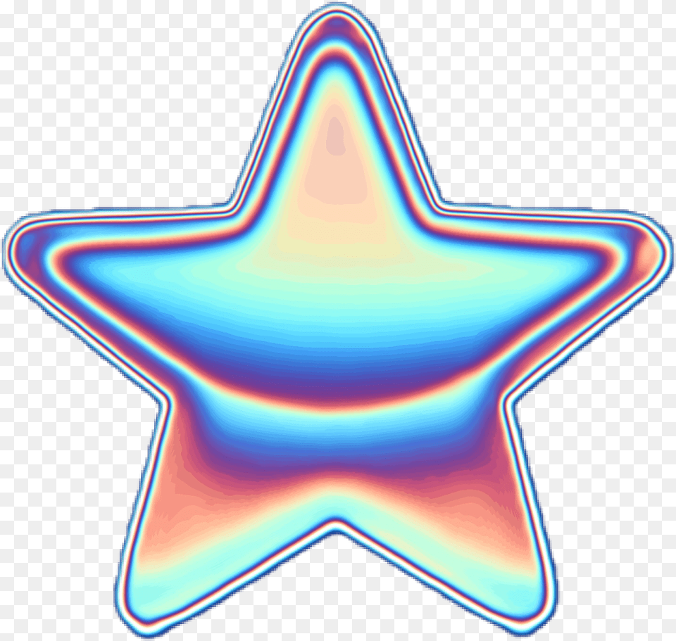 These Stickers And So Much More On Sale Sticker Tumblr Hologram, Light, Star Symbol, Symbol, Neon Png