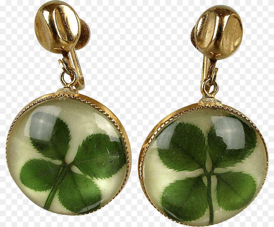 These Vintage Coro Earrings Carry A Lot Of Good Luck Earrings, Accessories, Earring, Jewelry, Locket Png