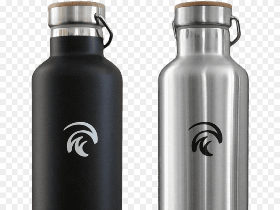 These Water Bottles Are By Far The Best Water Bottles Waves Forever Cold Black Water Bottlesstainless, Bottle, Water Bottle, Shaker Free Transparent Png