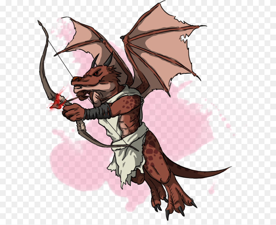 These Winged Demons Can Cause All Kinds Of Chaos Dampd 5e Winged Kobold, Weapon, Archer, Archery, Bow Png