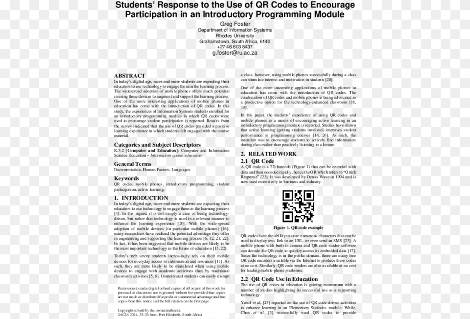 Thesis About Cultural Heritage, Qr Code, Page, Text Png Image