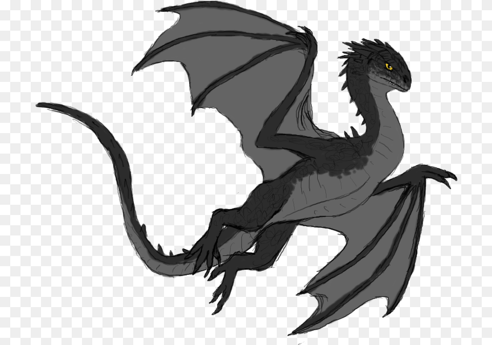 Thestral Drawing Fantastic Beast Harry Potter Norwegian Ridgeback Dragon, Person Free Png