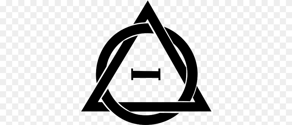 Theta Delta Therian Symbol, Gray Png Image