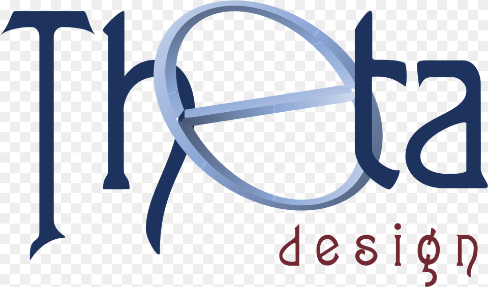 Theta Design Logo Transparent Design Theta, Text Free Png Download