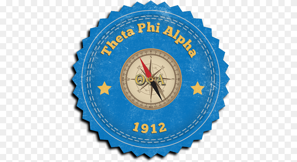 Theta Phi Alpha Seal Douglas Laing And Co Logo, Compass Free Transparent Png