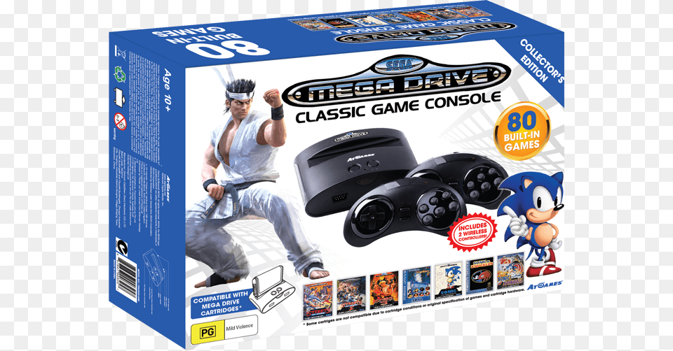 They Already Did That Atgames Sega Genesis, Advertisement, Adult, Male, Man Free Png Download