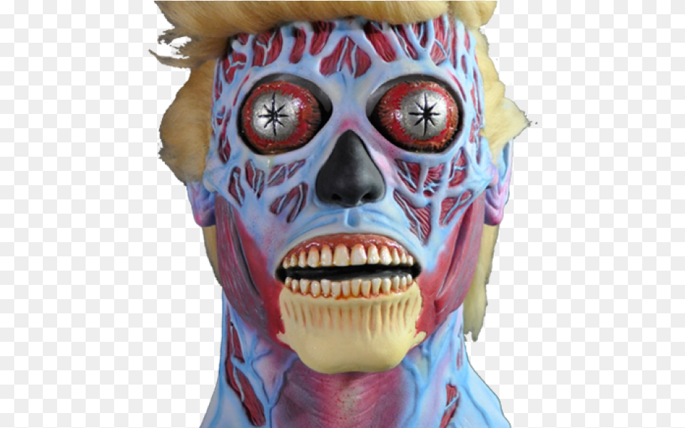 They Live Donald Trump Mask, Person, Head Free Transparent Png