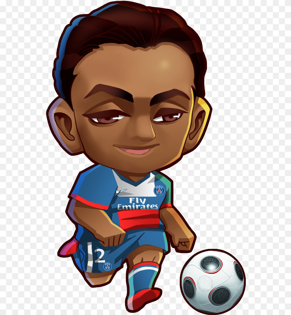 Thiago Alcntara Cartoon, Ball, Football, Soccer, Soccer Ball Free Transparent Png