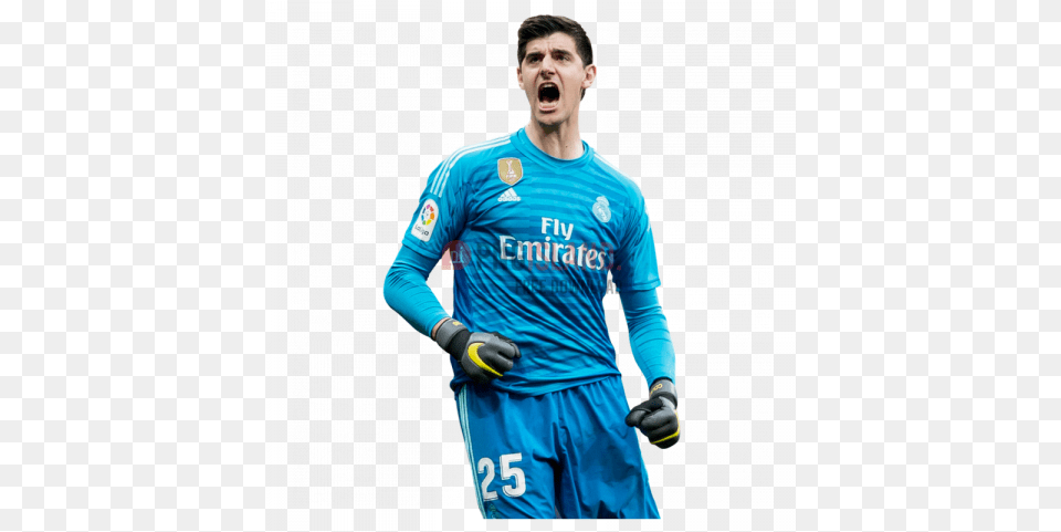 Thibaut Courtois Bl With T Courtois, Head, Shirt, Person, Clothing Free Transparent Png