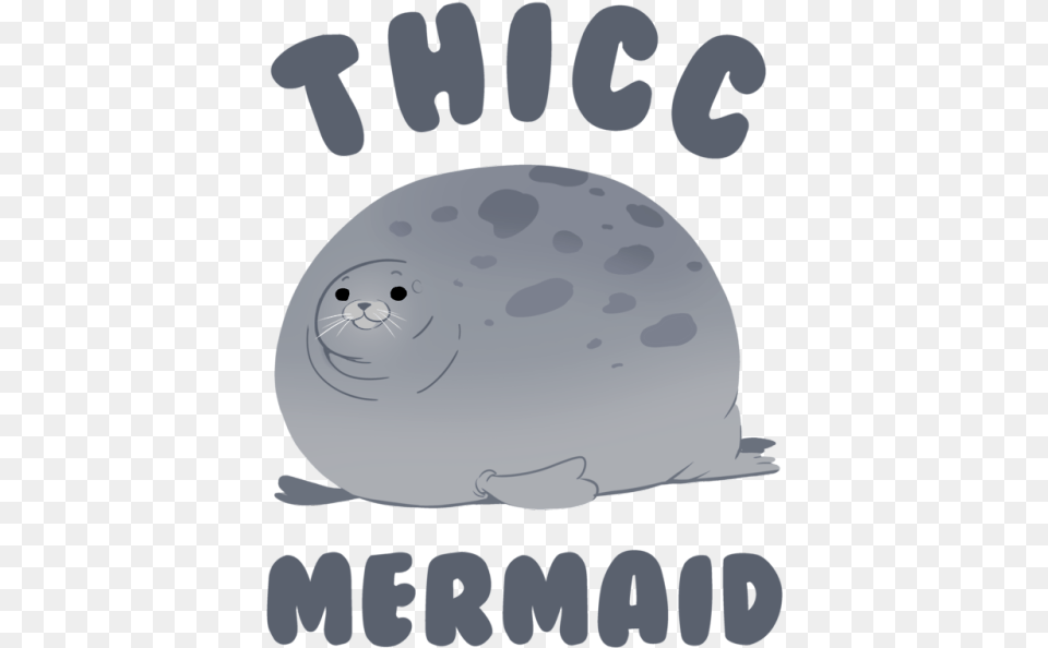 Thicc Mermaid Seal, Animal, Mammal, Sea Life, Sea Lion Png