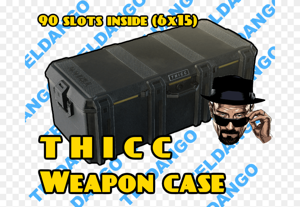 Thicct H I C C Weapon Case 3 Poster, Adult, Male, Man, Person Free Png