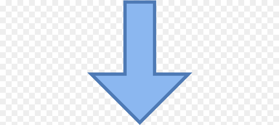 Thick Arrow Pointing Down Icon Arrow Pointing Down, Symbol Free Png Download