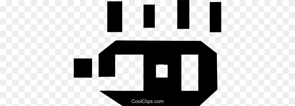 Thick Black Line Circuit Board Royalty Vector Clip Art Free Png