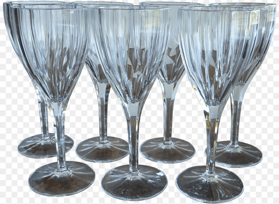 Thick Crystal Wine Glasses Champagne Stemware, Glass, Goblet, Alcohol, Beverage Free Transparent Png