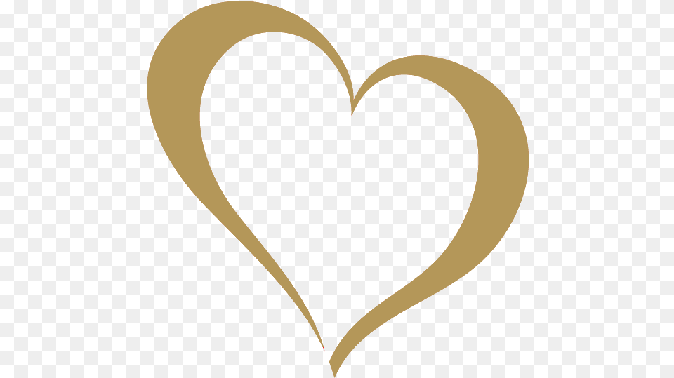 Thick Light Gold Heart National Nonprofit Day 2018 Free Transparent Png