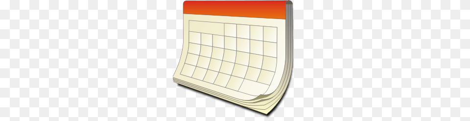 Thick Paper Calendar, Text Free Png