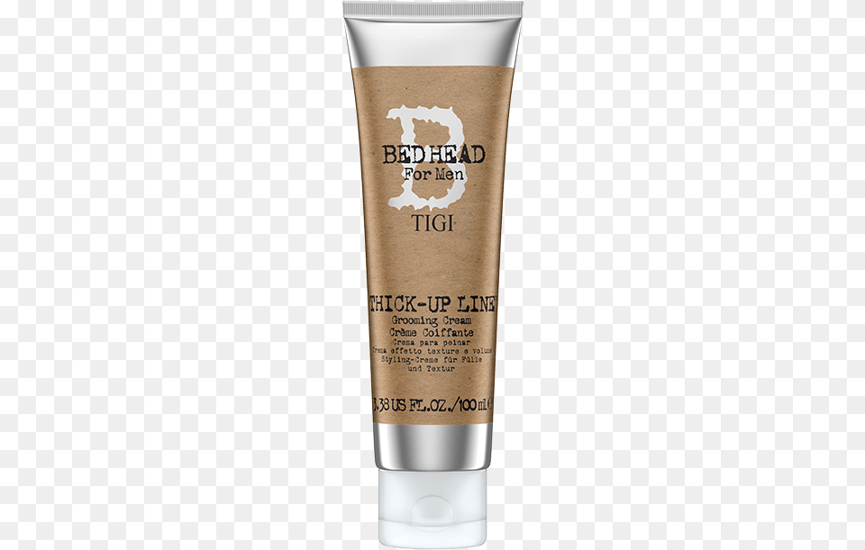 Thick Up Line Grooming Cream Bed Head Hair Products, Bottle, Lotion, Cup, Cosmetics Png